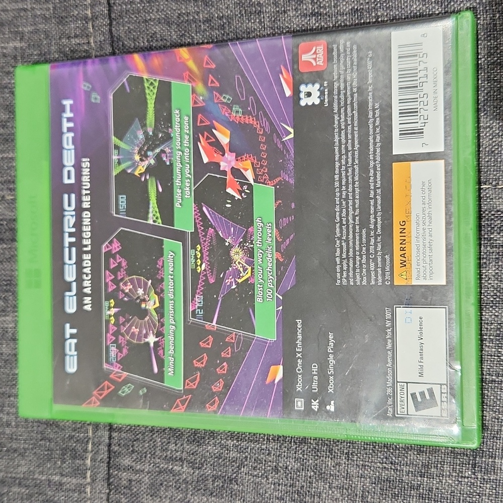 Tempest 4000 for Xbox One - Green Case - Picture 2 of 3